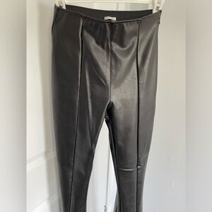 ABERCROMBIE- leather pants